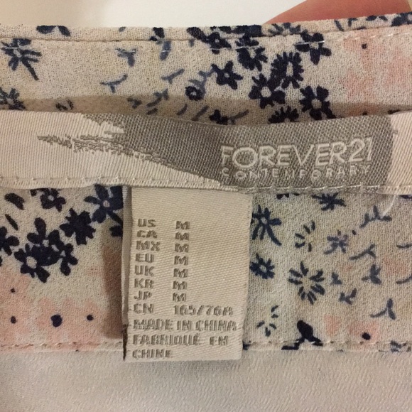 💘Forever 21 Maxi Skirt Sheer Floral design (M)💖 - Picture 8 of 10